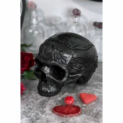 Decoration KILLSTAR - Spirit Board Resin Skull - Black -Figures Shop aaw015