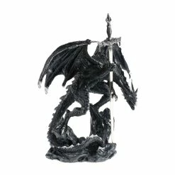 Decoration (letter Opener) Black Dragon