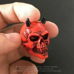 Decoration ALCHEMY GOTHIC - Demon Skull -Figures Shop demon skull miniture004