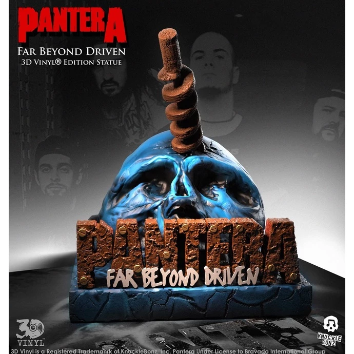Decoration Pantera - 3D Vinyl Statue Far Beyond Driven - KNUCKLEBONZ 3 Decoration Pantera - 3D Vinyl Statue Far Beyond Driven - KNUCKLEBONZ