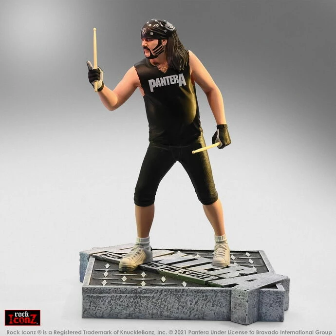 Figure Vinnie Paul - Pantera - Rock Iconz Statue Limited Edition - KNUCKLEBONZ 3 Figure Vinnie Paul - Pantera - Rock Iconz Statue Limited Edition - KNUCKLEBONZ