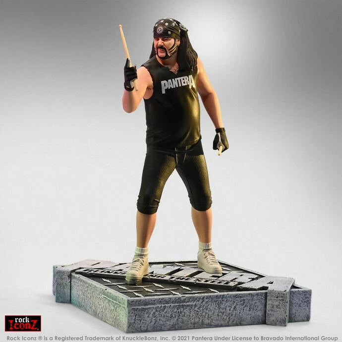 Figure Vinnie Paul - Pantera - Rock Iconz Statue Limited Edition - KNUCKLEBONZ 4 Figure Vinnie Paul - Pantera - Rock Iconz Statue Limited Edition - KNUCKLEBONZ - Image 2