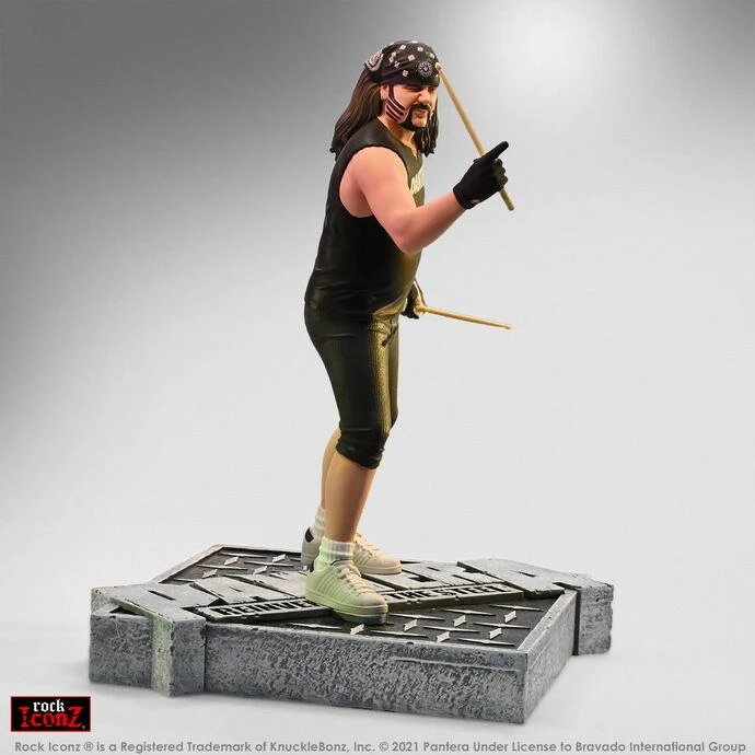 Figure Vinnie Paul - Pantera - Rock Iconz Statue Limited Edition - KNUCKLEBONZ 5 Figure Vinnie Paul - Pantera - Rock Iconz Statue Limited Edition - KNUCKLEBONZ - Image 3