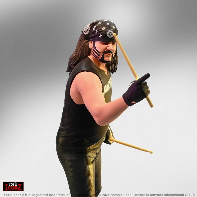 Figure Vinnie Paul - Pantera - Rock Iconz Statue Limited Edition - KNUCKLEBONZ 8 Figure Vinnie Paul - Pantera - Rock Iconz Statue Limited Edition - KNUCKLEBONZ - Image 6
