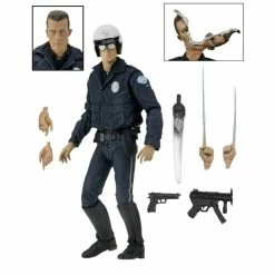 Cartoon Figure Terminator 2 - T-1000 - Motorcycle Cop