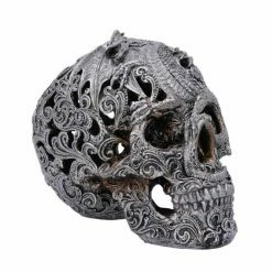 Decoration Cranial Drakos - (Silver)