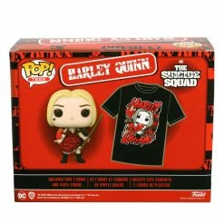 Set (figurine + T-shirt) Suicide Squad - POP! - Harley Quinn -Figures Shop x fkwa56750