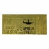 Decoration Rocky II - Replica Superfight II Ticket - Gold Plated -Figures Shop x fntk rocky 102g